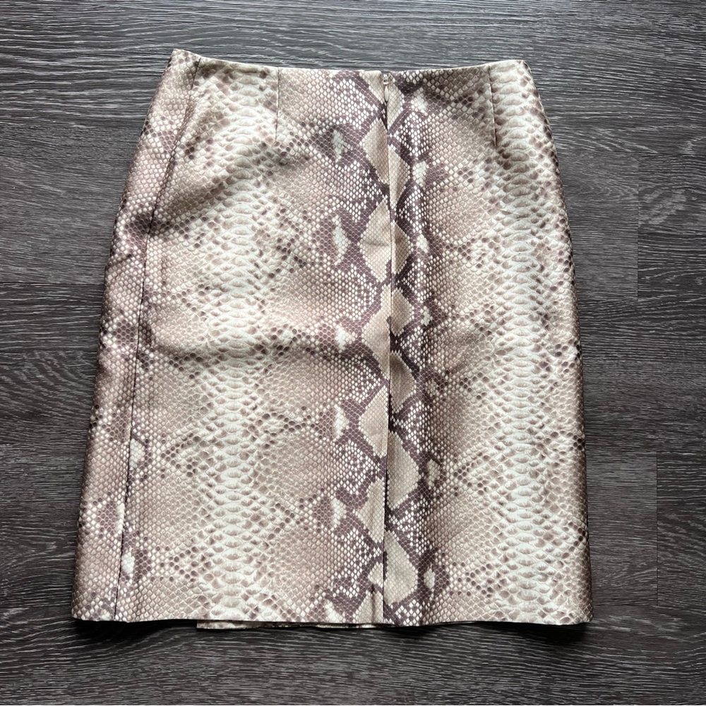 NWT Tory Burch Silk Wool Mikado Wrap Skirt - Picture 6 of 12